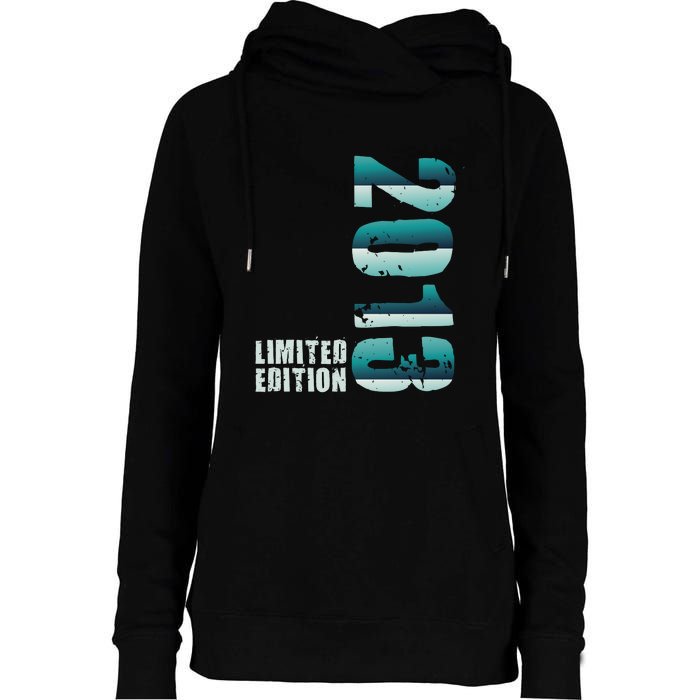 Limited Edition Birthday Made In 2013 Funny Gift Womens Funnel Neck Pullover Hood