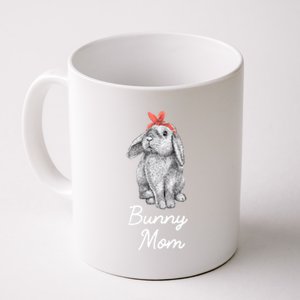 Lop Eared Bunny Rabbit Mom Drawing Funny Gift Coffee Mug