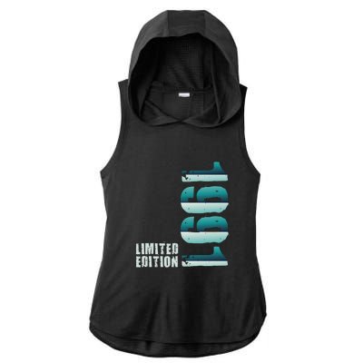 Limited Edition Birthday Made In 1991 Funny Gift Ladies PosiCharge Tri-Blend Wicking Draft Hoodie Tank