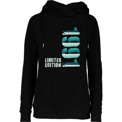 Limited Edition Birthday Made In 1991 Funny Gift Womens Funnel Neck Pullover Hood