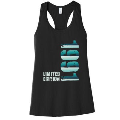 Limited Edition Birthday Made In 1991 Funny Gift Women's Racerback Tank