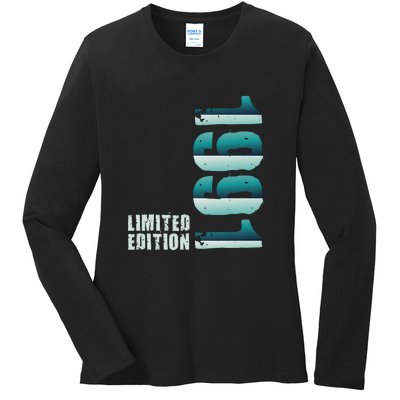 Limited Edition Birthday Made In 1991 Funny Gift Ladies Long Sleeve Shirt