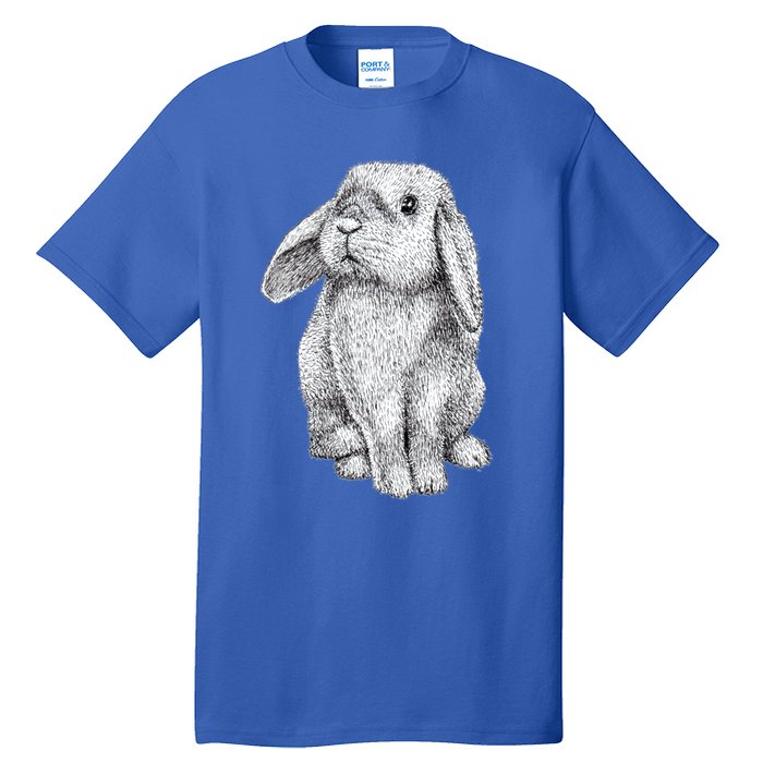 Lop Eared Bunny Rabbit Cute Gift Tall T-Shirt