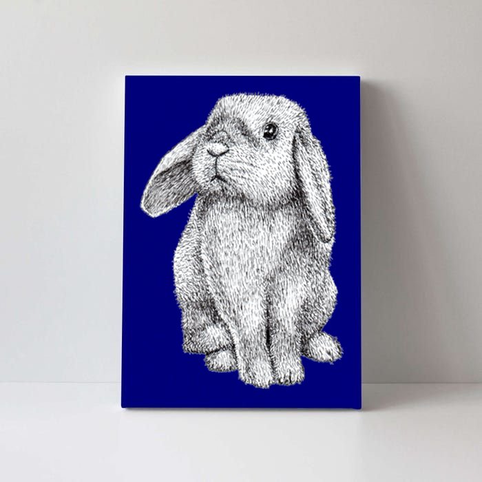 Lop Eared Bunny Rabbit Cute Gift Canvas