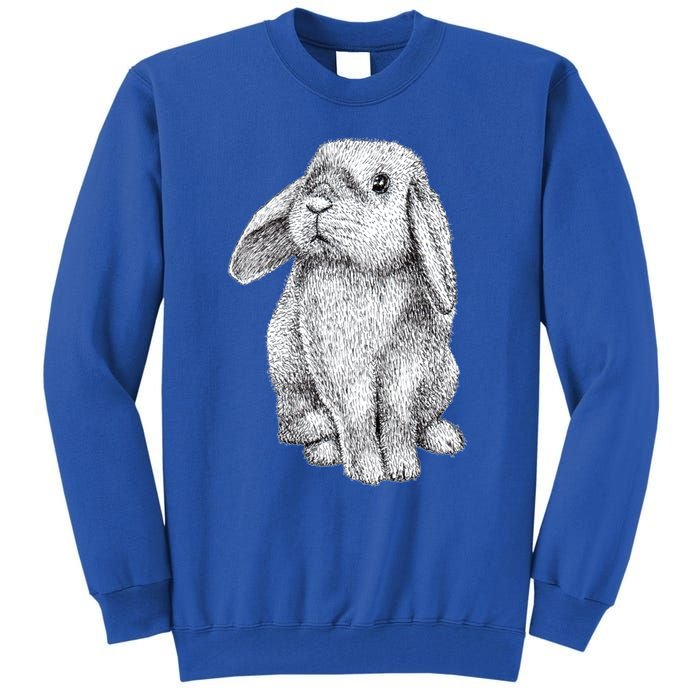 Lop Eared Bunny Rabbit Cute Gift Tall Sweatshirt