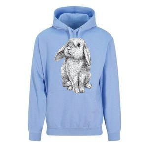 Lop Eared Bunny Rabbit Cute Gift Unisex Surf Hoodie