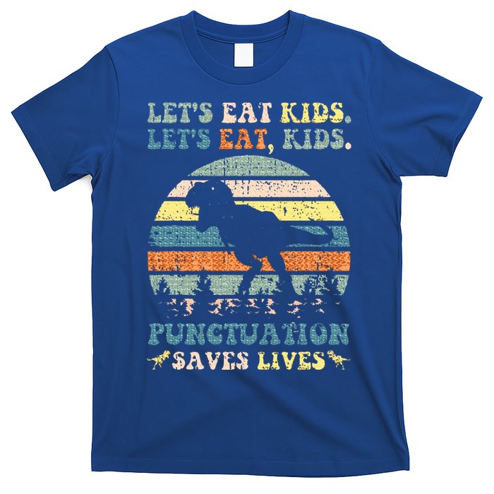 Lets Eat Boy Punctuation Saves Lives T-Shirt