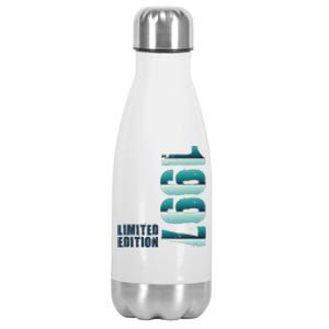 Limited Edition Birthday Made In 1997 Funny Gift Stainless Steel Insulated Water Bottle