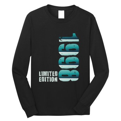 Limited Edition Birthday Made In 1998 Funny Gift Long Sleeve Shirt