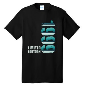 Limited Edition Birthday Made In 1999 Funny Gift Tall T-Shirt