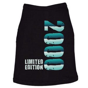 Limited Edition Birthday Made In 2000 Funny Gift Doggie Tank