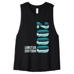 Limited Edition Birthday Made In 2000 Funny Gift Women's Racerback Cropped Tank