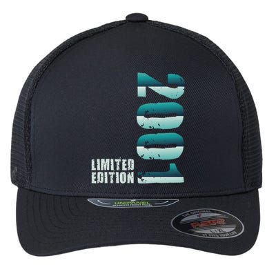 Limited Edition Birthday Made In 2001 Funny Gift Flexfit Unipanel Trucker Cap