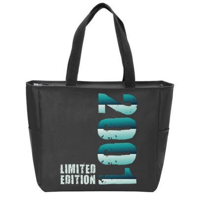 Limited Edition Birthday Made In 2001 Funny Gift Zip Tote Bag