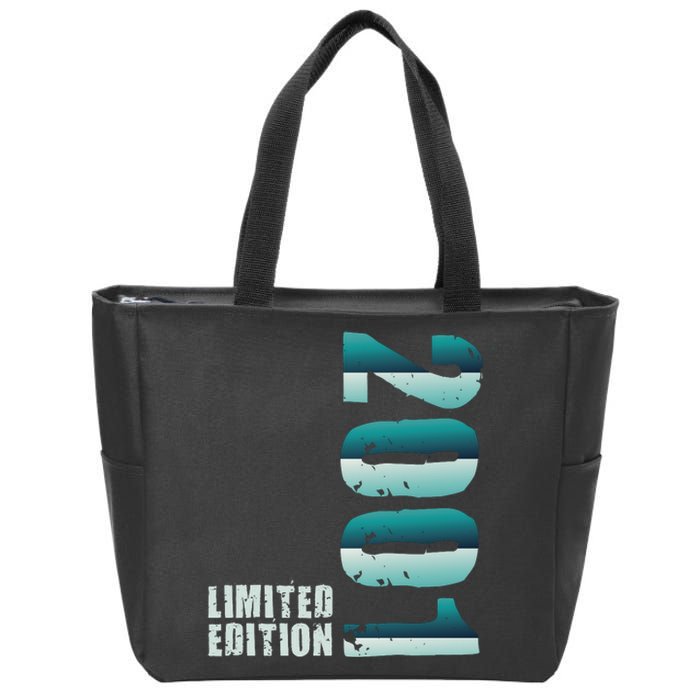 Limited Edition Birthday Made In 2001 Funny Gift Zip Tote Bag