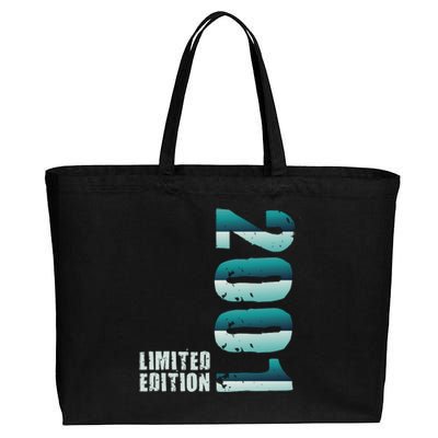 Limited Edition Birthday Made In 2001 Funny Gift Cotton Canvas Jumbo Tote