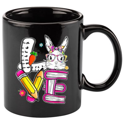 Love Easter Bunny School 11oz C Handle Ceramic Mug