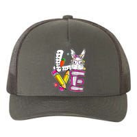 Love Easter Bunny School Yupoong Adult 5-Panel Trucker Hat