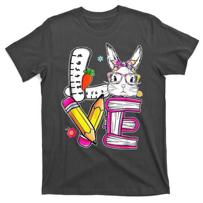 Love Easter Bunny School T-Shirt