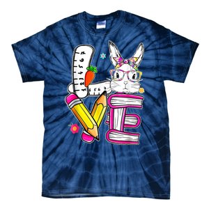 Love Easter Bunny School Tie-Dye T-Shirt