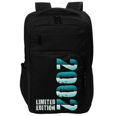 Limited Edition Birthday Made In 2002 Funny Gift Impact Tech Backpack