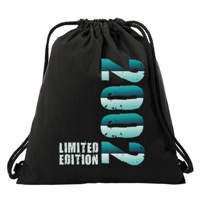 Limited Edition Birthday Made In 2002 Funny Gift Drawstring Bag