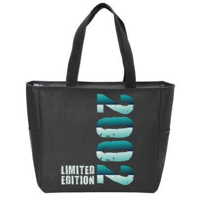 Limited Edition Birthday Made In 2002 Funny Gift Zip Tote Bag