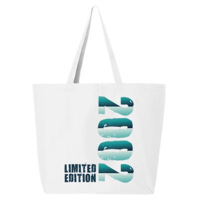 Limited Edition Birthday Made In 2002 Funny Gift 25L Jumbo Tote