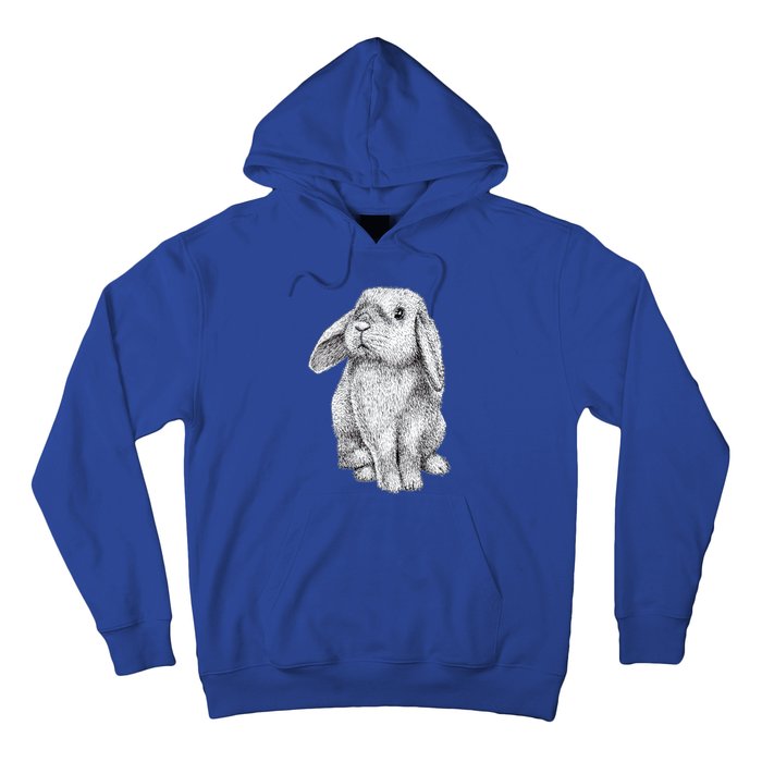 Lop Eared Bunny Rabbit Cute Gift Hoodie