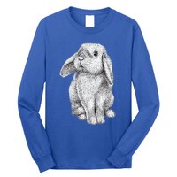 Lop Eared Bunny Rabbit Cute Gift Long Sleeve Shirt