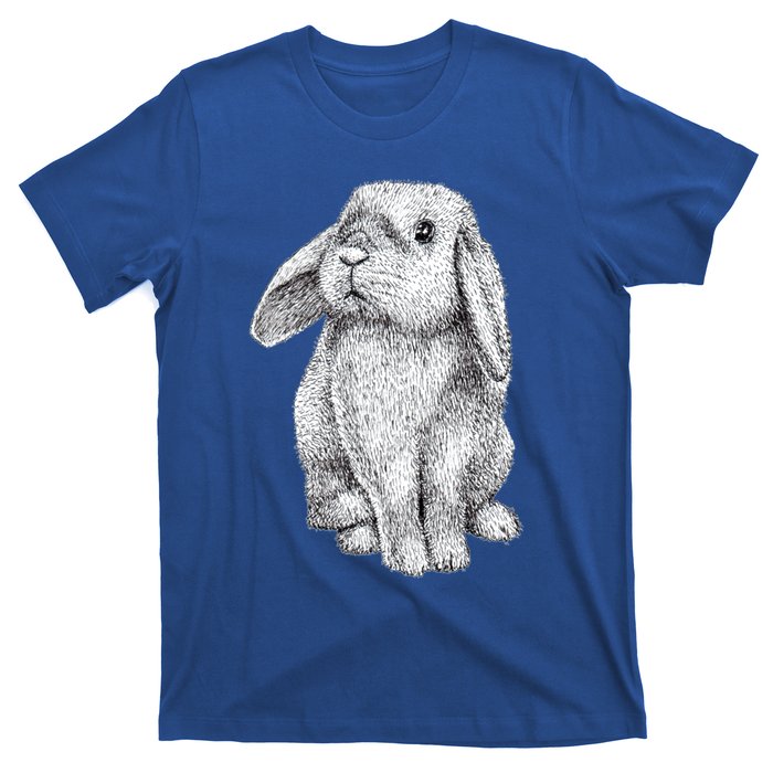 Lop Eared Bunny Rabbit Cute Gift T-Shirt