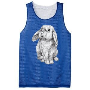 Lop Eared Bunny Rabbit Cute Gift Mesh Reversible Basketball Jersey Tank