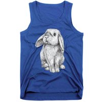 Lop Eared Bunny Rabbit Cute Gift Tank Top