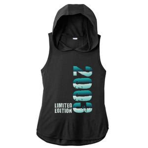 Limited Edition Birthday Made In 2003 Funny Gift Ladies PosiCharge Tri-Blend Wicking Draft Hoodie Tank