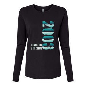 Limited Edition Birthday Made In 2003 Funny Gift Womens Cotton Relaxed Long Sleeve T-Shirt