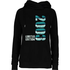 Limited Edition Birthday Made In 2003 Funny Gift Womens Funnel Neck Pullover Hood