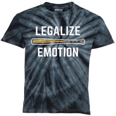 Legalize Emotion Baseball Kids Tie-Dye T-Shirt