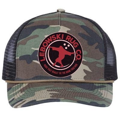 Lebowski Rug Co Retro Rope Trucker Hat Cap