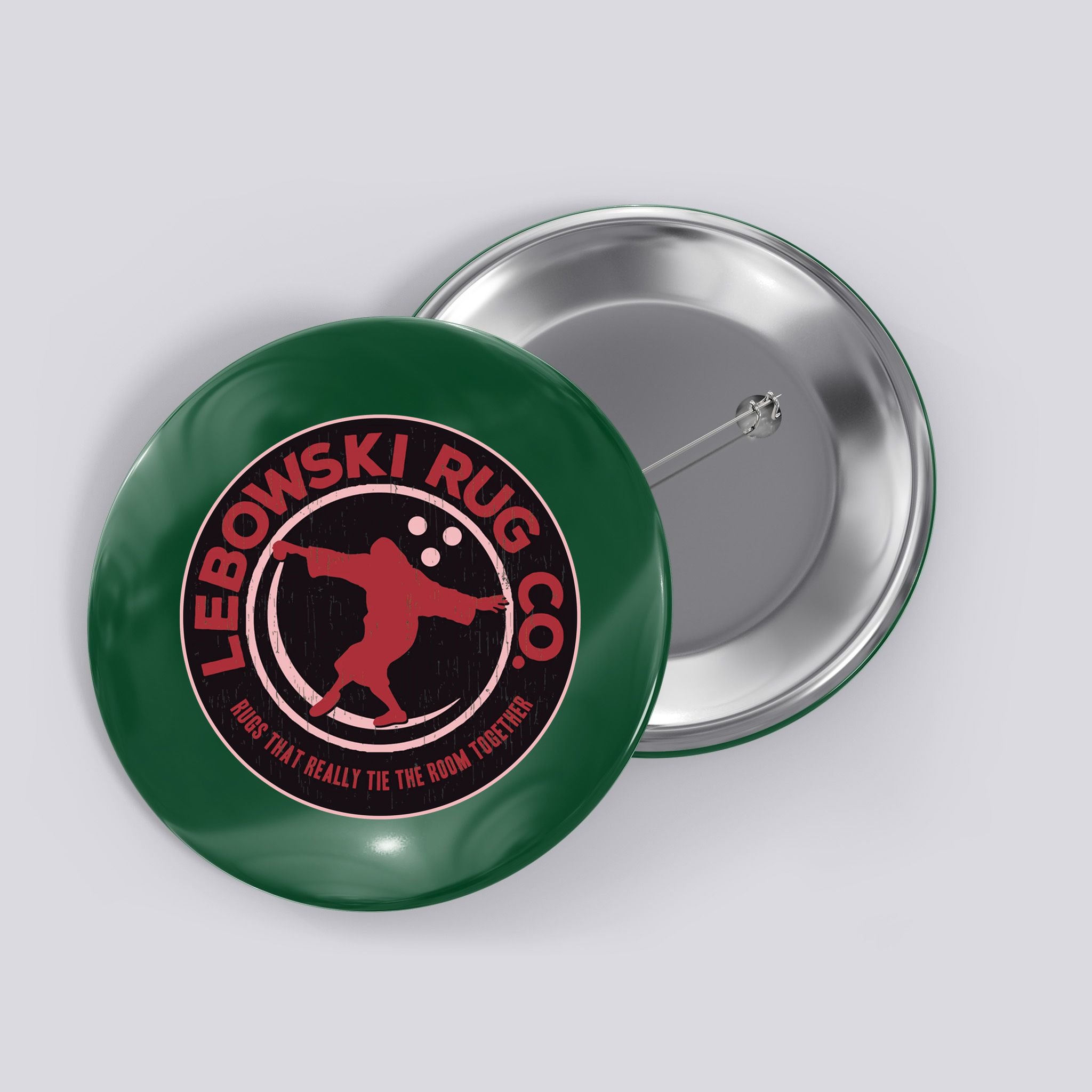 Lebowski Rug Co Button
