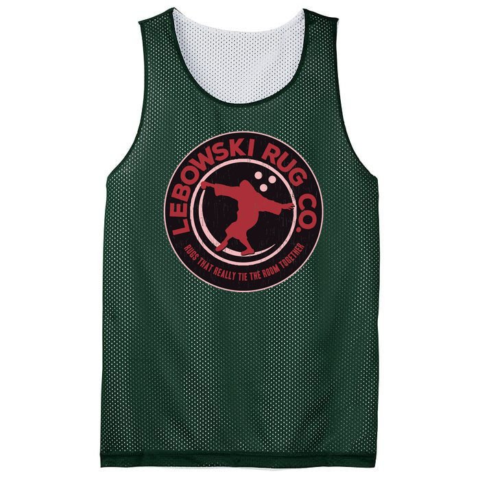 Lebowski Rug Co Mesh Reversible Basketball Jersey Tank