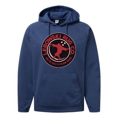 Lebowski Rug Co Performance Fleece Hoodie