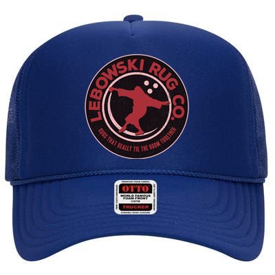 Lebowski Rug Co High Crown Mesh Back Trucker Hat