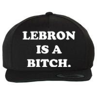 Lebron Is A Bitch Wool Snapback Cap