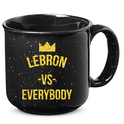 Lebron Vs Everybody LA Bron Basketball 15oz Campfire Ceramic Mug