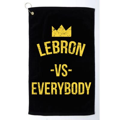 Lebron Vs Everybody LA Bron Basketball Golf Towel