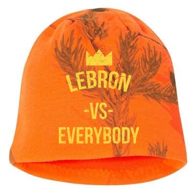 Lebron Vs Everybody LA Bron Basketball Kati - Camo Knit Beanie