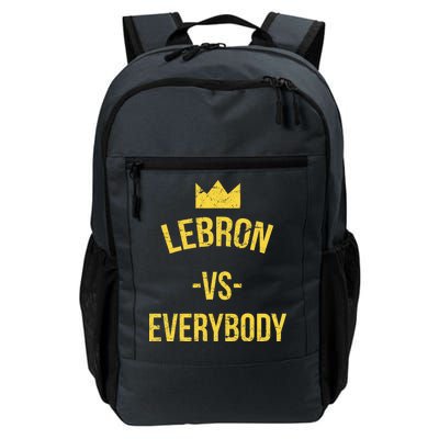 Lebron Vs Everybody LA Bron Basketball Daily Commute Backpack