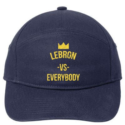 Lebron Vs Everybody LA Bron Basketball 7-Panel Snapback Hat