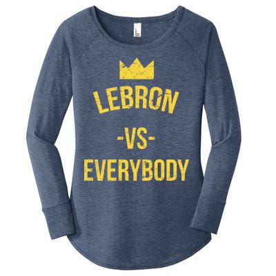 Lebron Vs Everybody LA Bron Basketball Women's Perfect Tri Tunic Long Sleeve Shirt