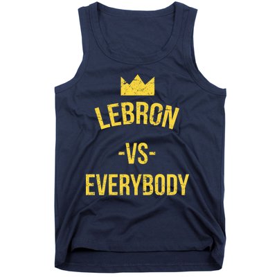 Lebron Vs Everybody LA Bron Basketball Tank Top